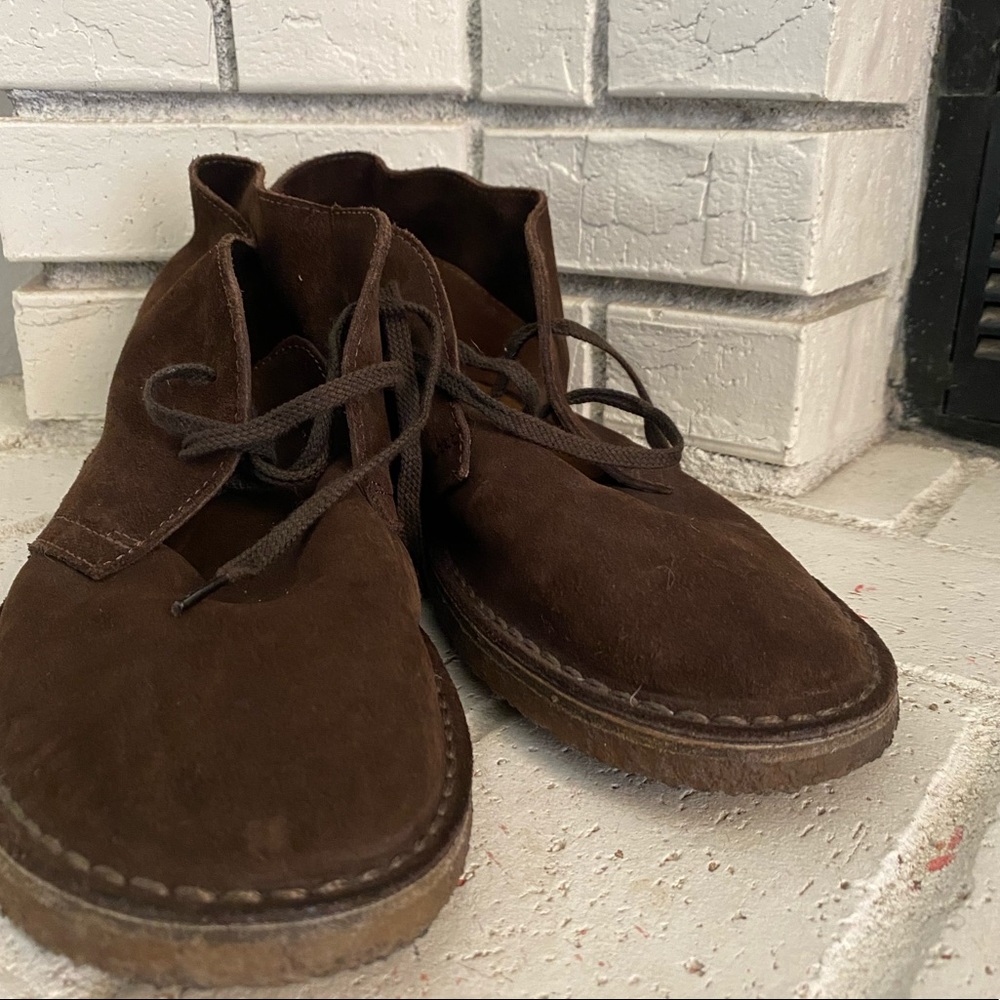 J crew chuka boots made in Italy